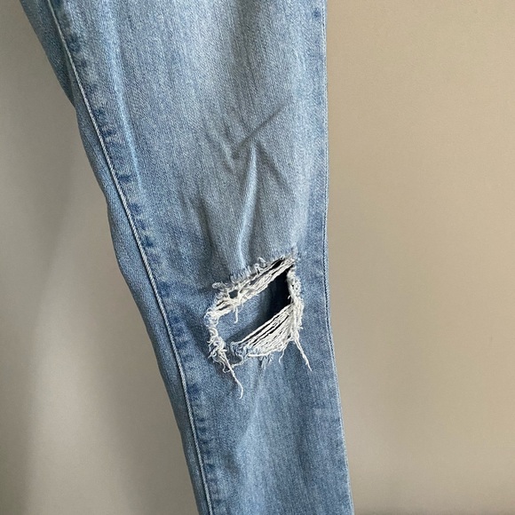 Levi’s Blue Distressed Skinny Jeans - Size 26 - Picture 4 of 6